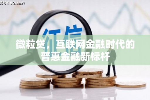 凉山微粒贷，互联网金融时代的普惠金融新标杆
