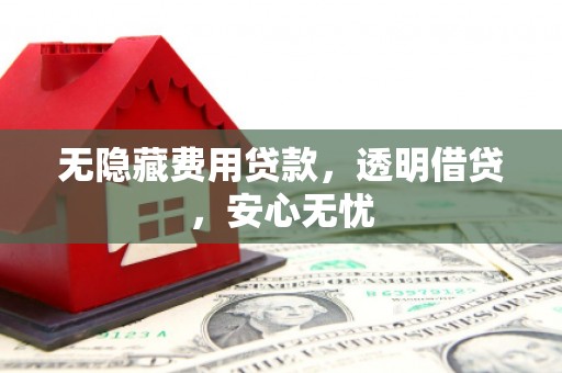 凉山无隐藏费用贷款，透明借贷，安心无忧