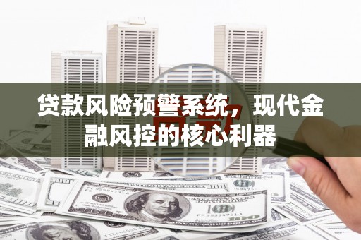 凉山贷款风险预警系统，现代金融风控的核心利器