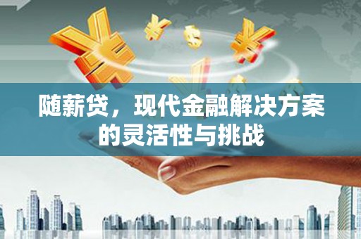 凉山随薪贷，现代金融解决方案的灵活性与挑战
