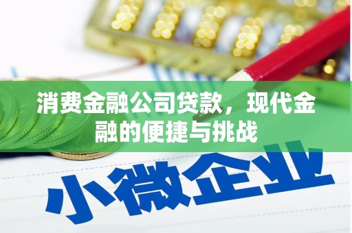 凉山消费金融公司贷款，现代金融的便捷与挑战