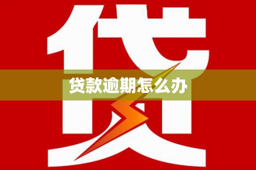 凉山贷款逾期怎么办