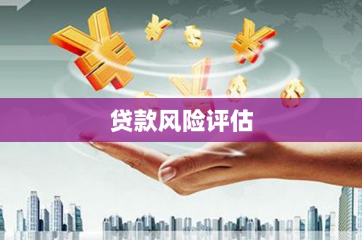 凉山贷款风险评估
