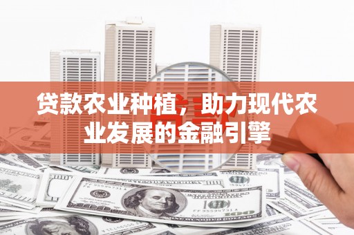 凉山贷款农业种植，助力现代农业发展的金融引擎