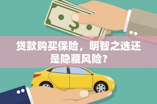 凉山贷款购买保险，明智之选还是隐藏风险？