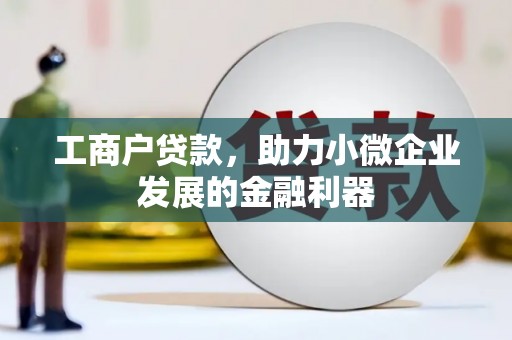 凉山工商户贷款，助力小微企业发展的金融利器