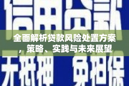 凉山全面解析贷款风险处置方案，策略、实践与未来展望