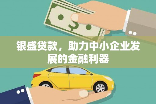 凉山银盛贷款，助力中小企业发展的金融利器