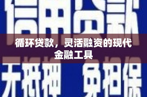 凉山循环贷款，灵活融资的现代金融工具