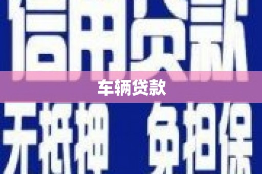 凉山车辆贷款