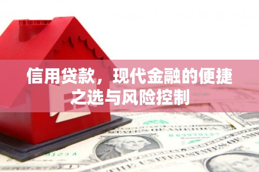 凉山信用贷款，现代金融的便捷之选与风险控制