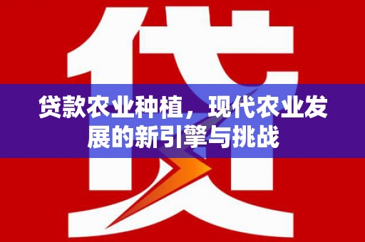 凉山贷款农业种植，现代农业发展的新引擎与挑战