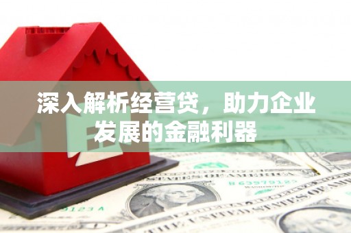 凉山深入解析经营贷，助力企业发展的金融利器