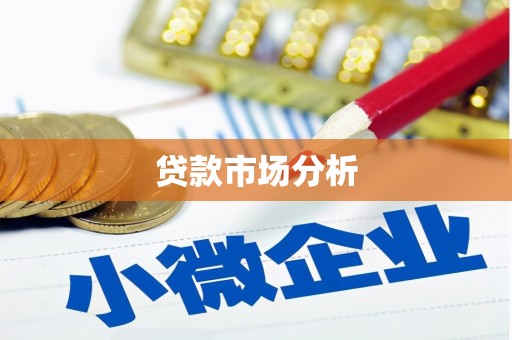凉山贷款市场分析