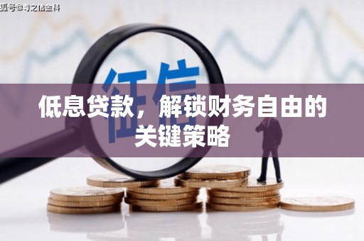 凉山低息贷款，解锁财务自由的关键策略