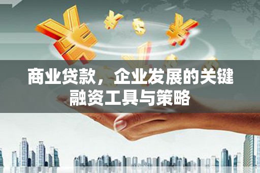 凉山商业贷款，企业发展的关键融资工具与策略
