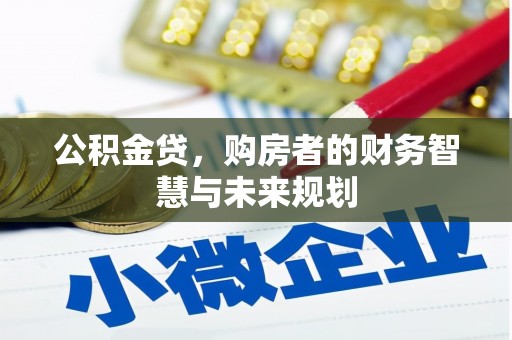 凉山公积金贷，购房者的财务智慧与未来规划