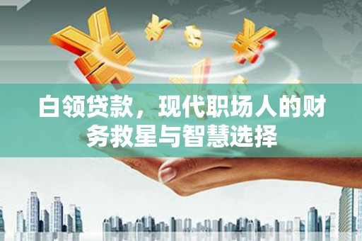 凉山白领贷款，现代职场人的财务救星与智慧选择