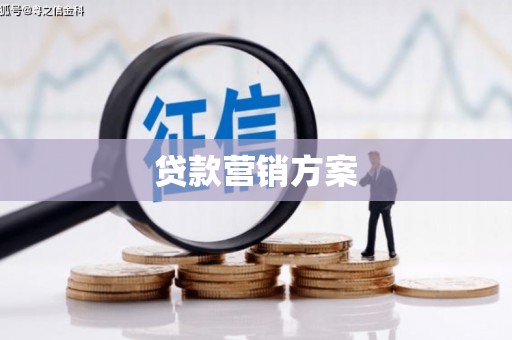 凉山贷款营销方案