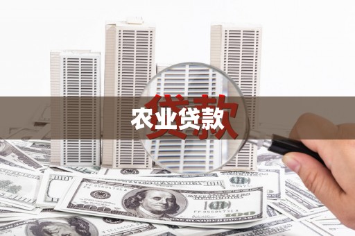 凉山农业贷款