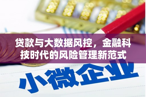 凉山贷款与大数据风控，金融科技时代的风险管理新范式