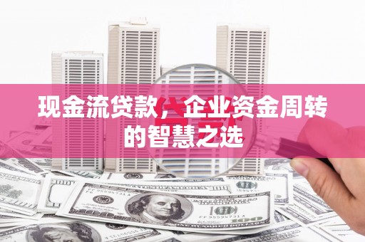 凉山现金流贷款，企业资金周转的智慧之选
