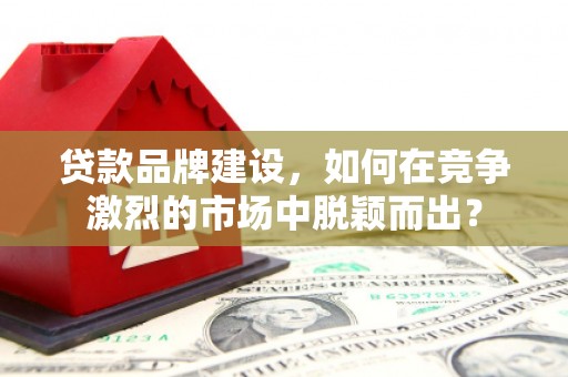 凉山贷款品牌建设，如何在竞争激烈的市场中脱颖而出？