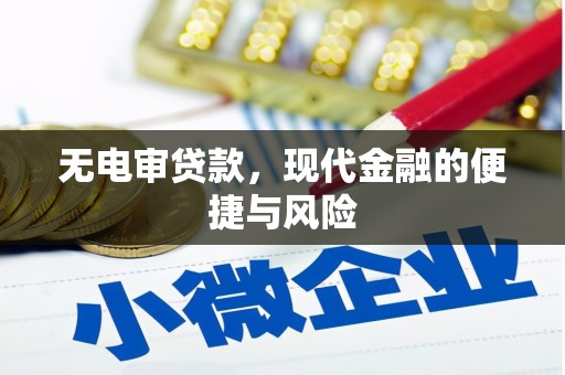 凉山无电审贷款，现代金融的便捷与风险