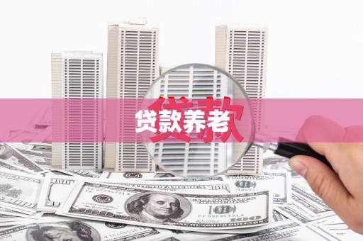 凉山贷款养老