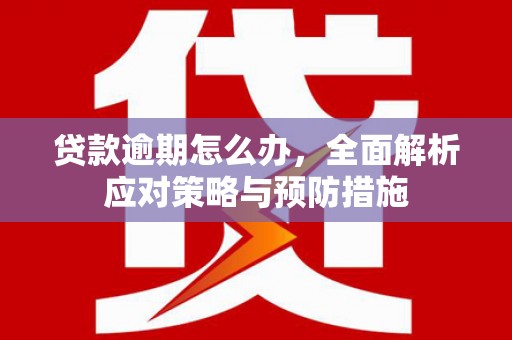 凉山贷款逾期怎么办，全面解析应对策略与预防措施