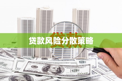 凉山贷款风险分散策略