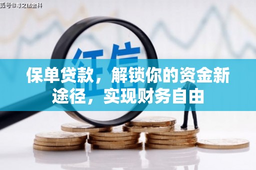 凉山保单贷款，解锁你的资金新途径，实现财务自由