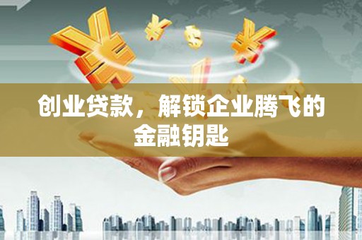 凉山创业贷款，解锁企业腾飞的金融钥匙