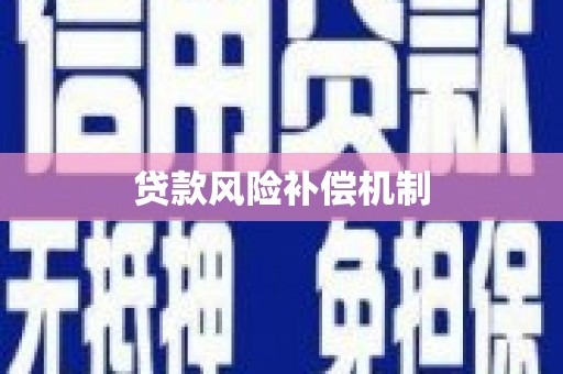 凉山贷款风险补偿机制
