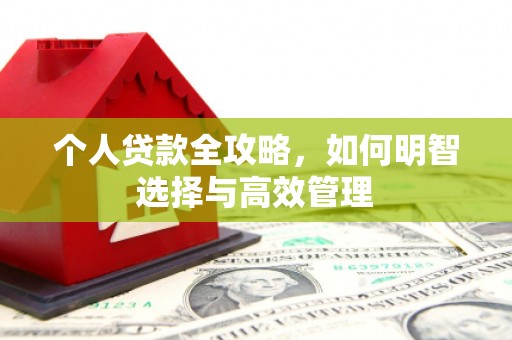 凉山个人贷款全攻略，如何明智选择与高效管理