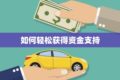 凉山如何轻松获得资金支持