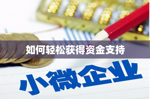 凉山如何轻松获得资金支持